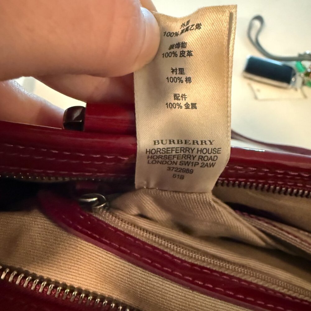 Burberry Nickie Tote Nova‎ Check Coated Canvas Small - Picture 8 of 10